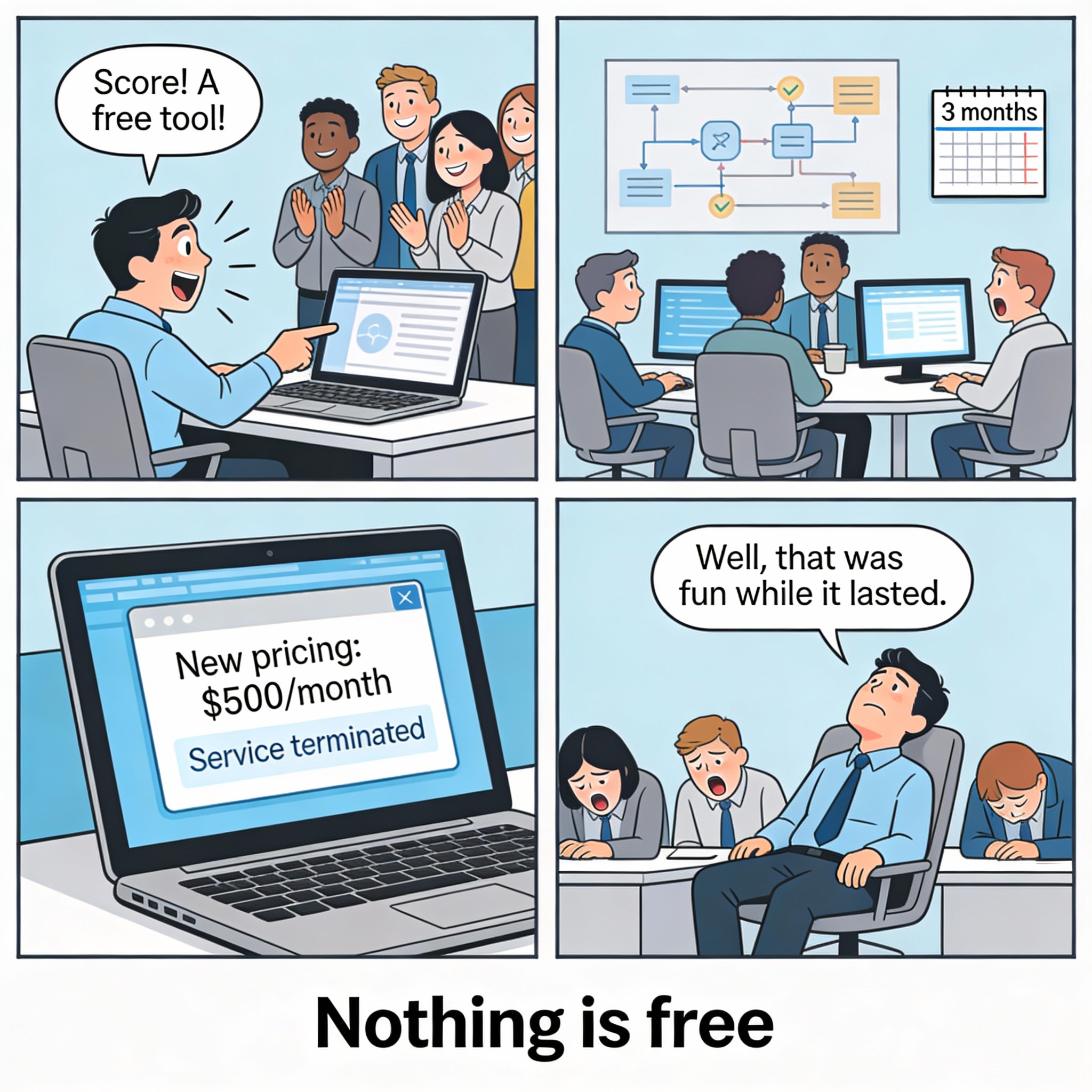 The Expensive Free Tool
