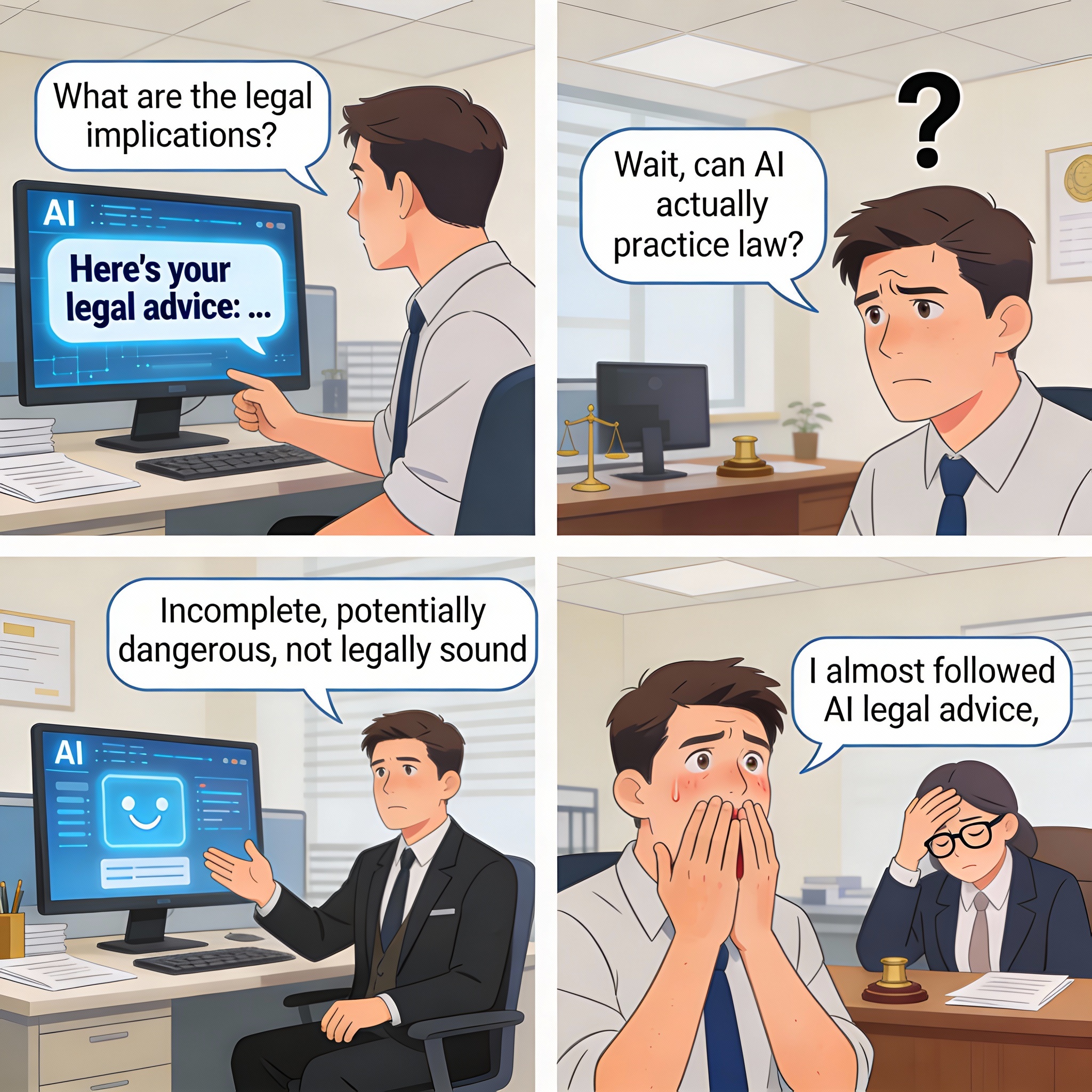 The AI Lawyer Problem
