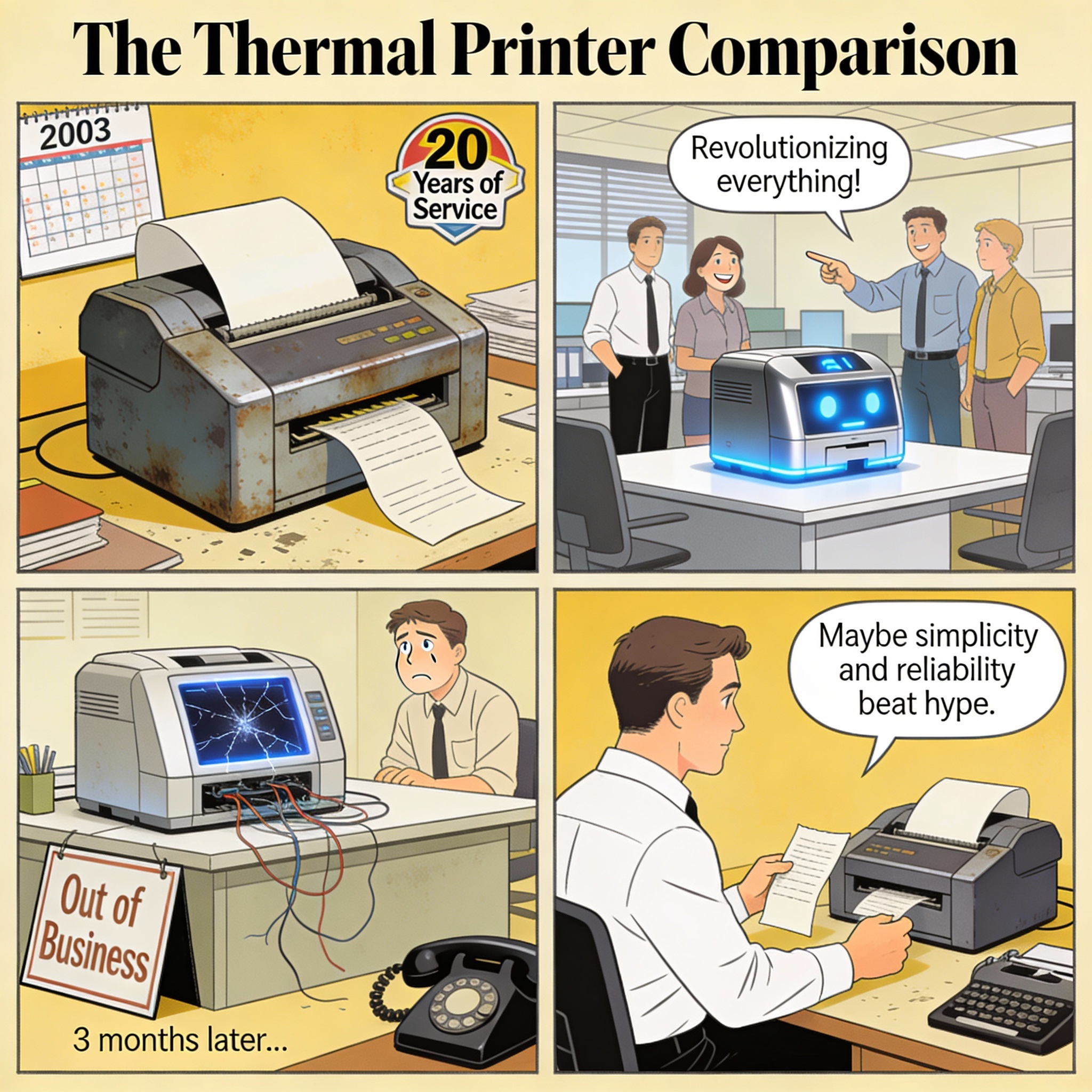 The Thermal Printer Comparison
